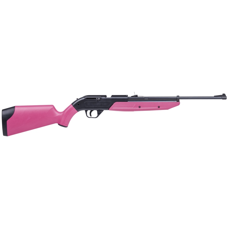 Crosman, 760 Pumpmaster, Air Rifle, .177 Pellet/Bb, 350-700 Feet Per Second, Steel Barrel, Pink, Synthetic Stock, Pump Action