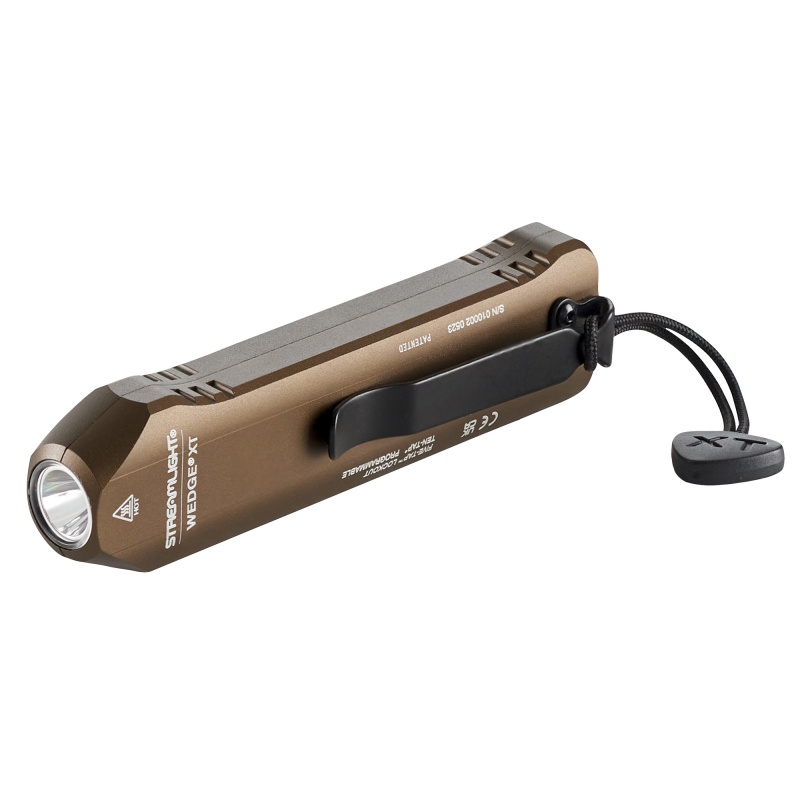 Streamlight, Wedge Xt, Rechargeable Flashlight, 500 Lumens, Usb Charging Cord, Coyote