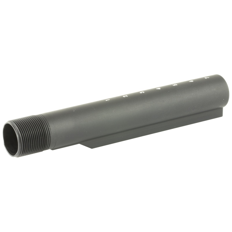 Vltor Weapon Systems, Receiver Extension Tube, Fits M4/Ar-15 Stocks, 7 Position, Black