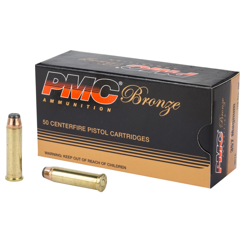 PMC Bronze .357Mag 158 Grain Jacketed Soft Point