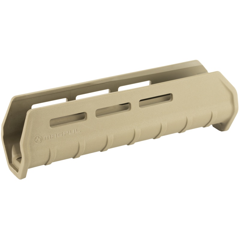 Magpul Industries, Moe M-Lok Forend, Fits Mossberg 590/590A1, Polymer Construction, Features M-Lok Slots, Flat Dark Earth