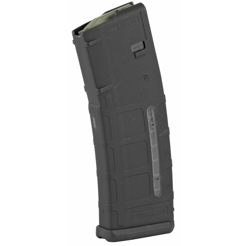 Magpul Industries, Magazine, Pmag 30 Ar/M4 Gen M2 Moe Window, 223 Remington/5.56 Nato, 30 Rounds, Fits Ar Rifles, Black