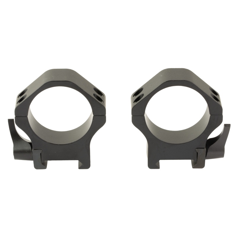 Warne, Maxima Horizontal Quick Disconnect Ring, Fits 34Mm Optics, Medium Height, Steel Construction, Matte Finish, Black