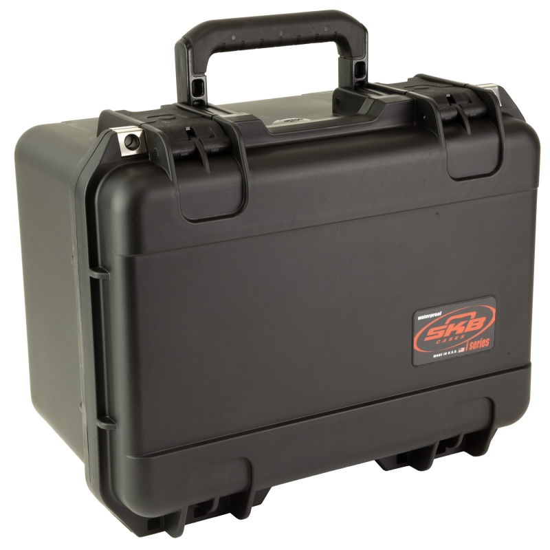 Skb Sports, Iseries, Two Handgun Case, With Foam, Polypropylene Copolymer Resin Construction, Black, 16.25"X13"x10", 7.04 Lbs
