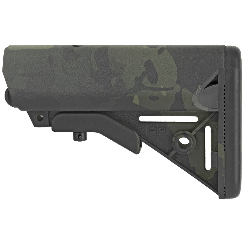 B5 Systems, Sopmod Stock, Multicam Black, W/ Quick Detach Mount, Double The Resin And Glass Of Prior Sopmod Stock, Makes This Stock 2-3 Times Stronger., Mil Spec