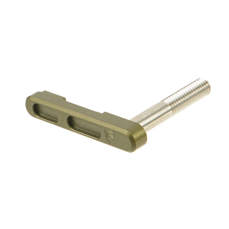 Fortis Manufacturing, Inc., Billet Magazine Catch, Nitride Finish, Olive Drab Green, Magazine Catch Only