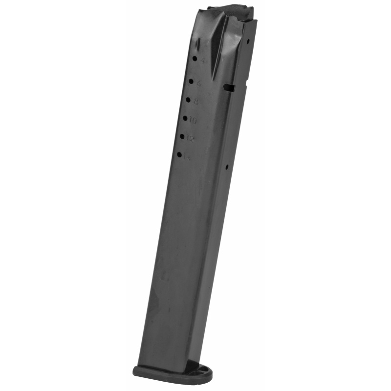 Promag, Magazine, 40 S&W, 25 Rounds, Fits Smith & Wesson Sd40, Steel, Blued Finish