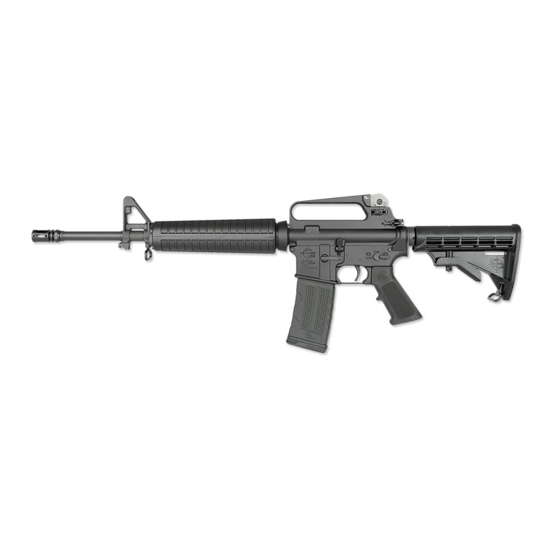 Rock River Arms, Lar-15 A2 Carbine, Semi-Automatic, Ar, 223 Remington/5.56 Nato, 16" Barrel, Anodized Finish, Black, Mid-Length Gas System, A2 Upper Receiver, A2 Front Sight, 2-Stage Trigger, 6-Position Collapsible Stock, 30 Rounds, 1 Magazine