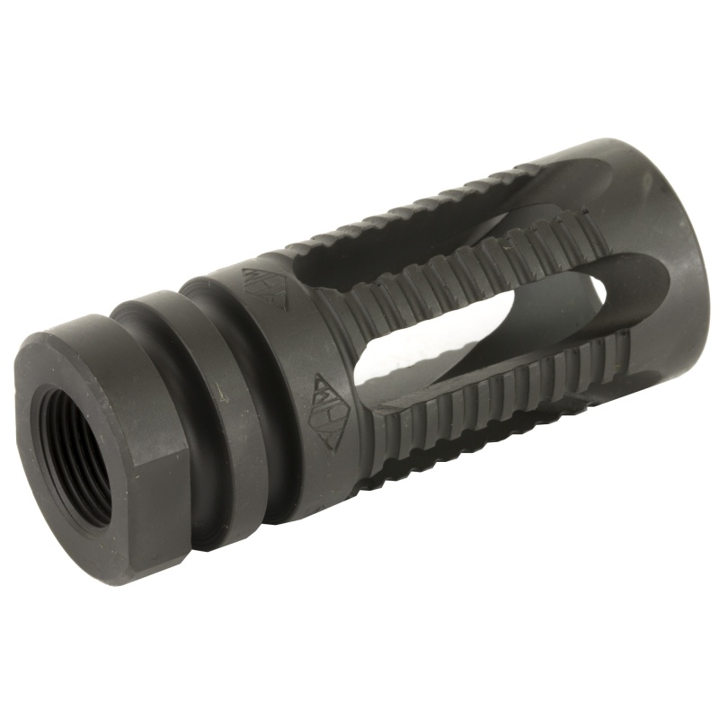 Yankee Hill Machine Co, Phantom Comp/Flash Hider, 5.56 Nato, 1/2X28, Smooth, Fits Ar Rifles, Black Finish
