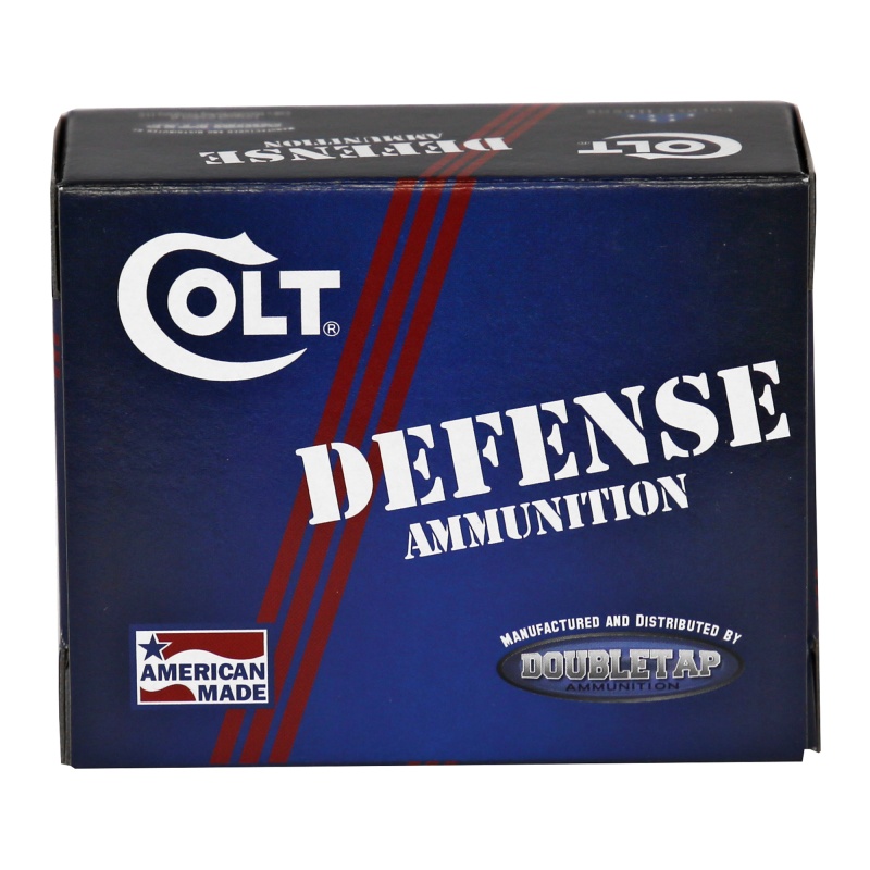 Doubletap Ammunition, Colt Defense, 10Mm, 180Gr, Jacketed Hollow Point, 20 Round Box