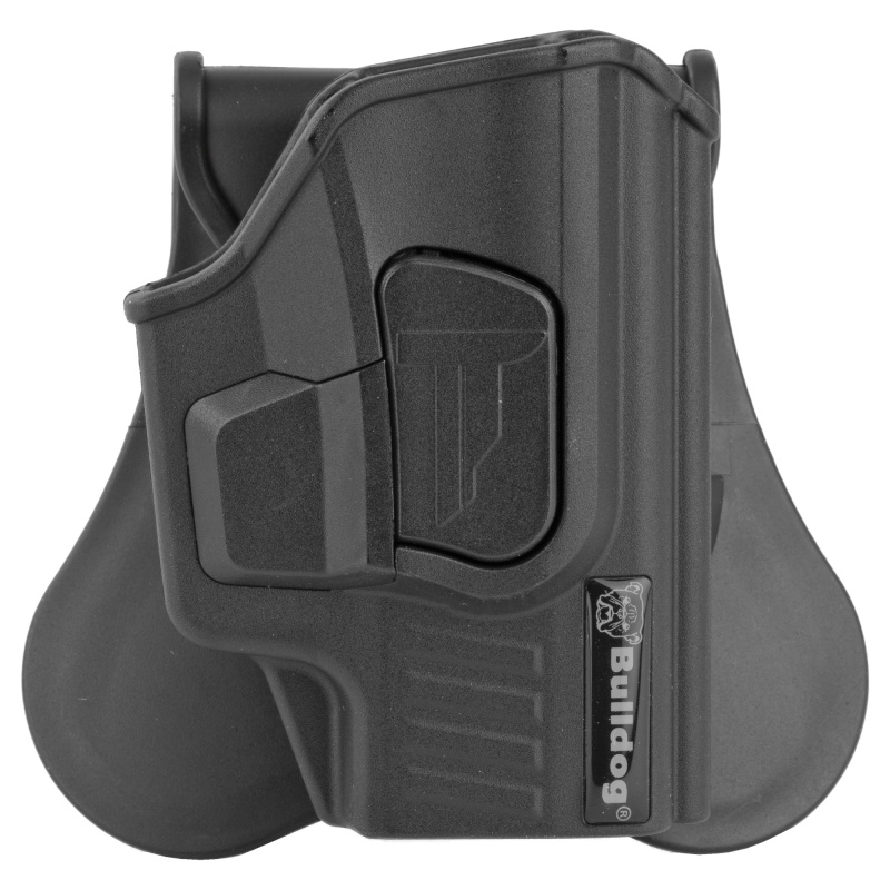 Bulldog Cases, Rapid Release Paddle Holster, Right Hand, Fits Sig P365 Series, Black Polymer
