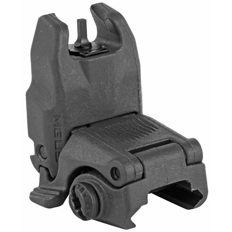Magpul Industries, Mbus Back-Up Front Sight Gen 2, Fits Picatinny Rails, Flip Up, Black