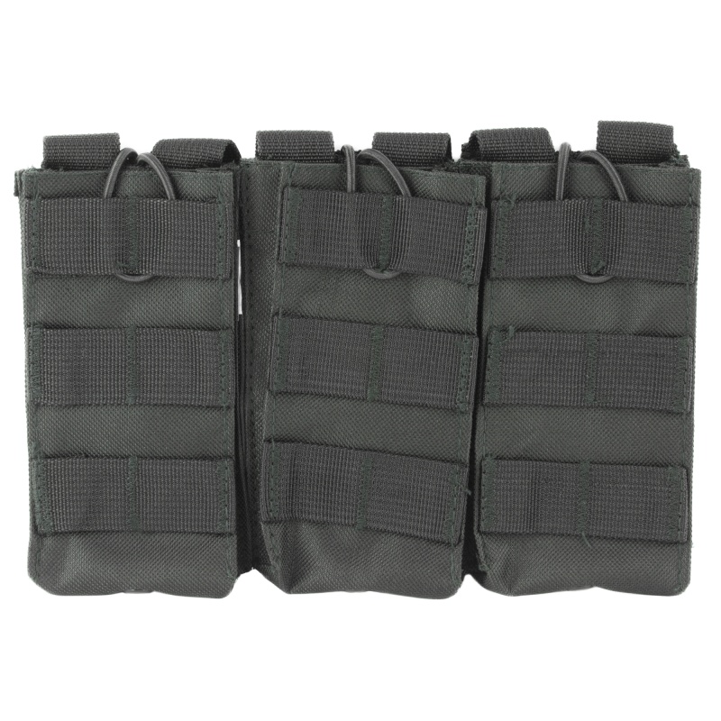 Ncstar, Triple Ar Magazine Pouch, Nylon, Black, Molle Straps For Attachment, Fits Three Ar Style Magazines