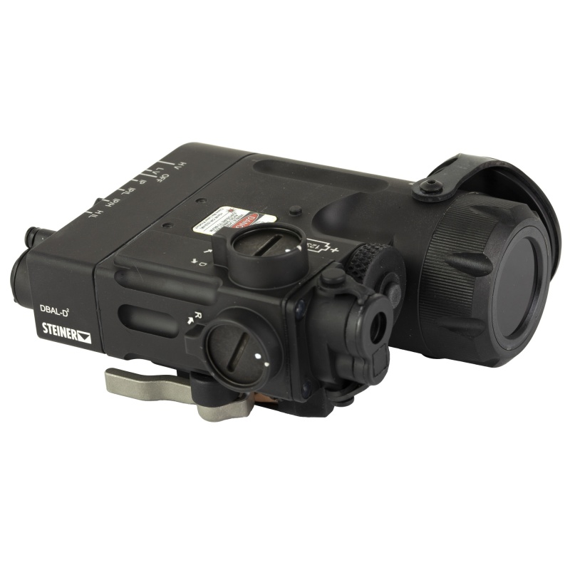 Steiner, Dbal-D2, Ir Light W/Laser, Fits Picatinny, Co-Aligned Green And Ir Laser, Ir Led Illuminator, Black
