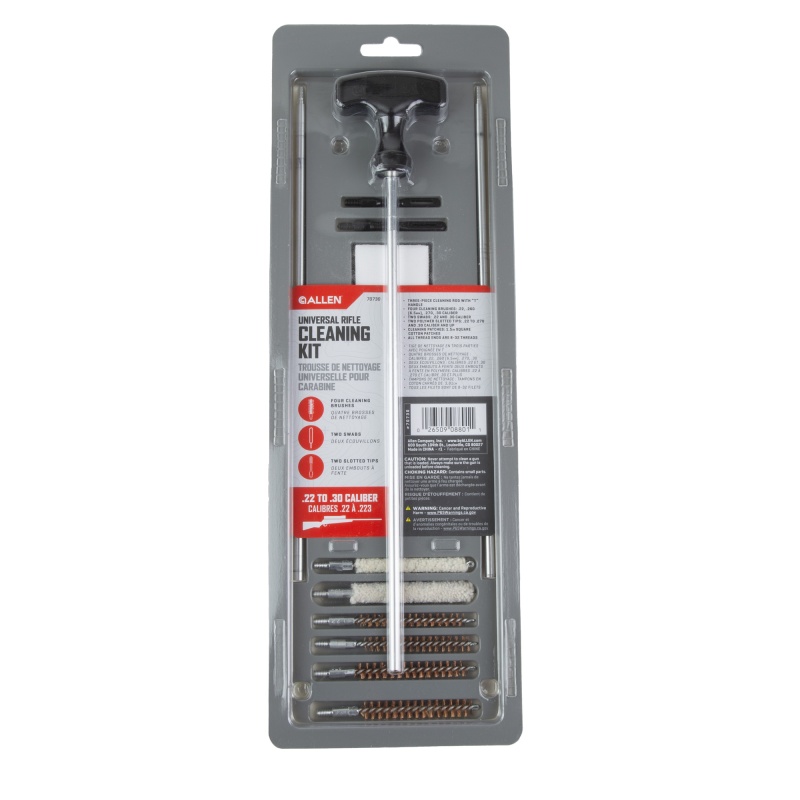 Allen Company, Rifle Cleaning Kit, For .22-.30 Caliber Rifles