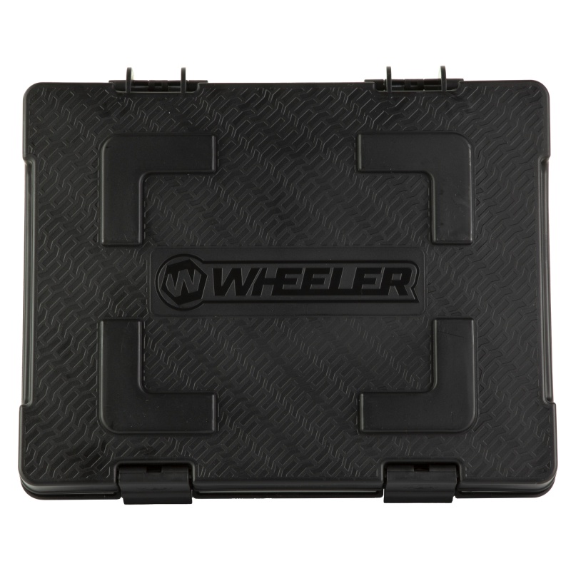 Wheeler, 100 Piece Professional Screwdriver Set, Includes 2 Bit Drivers, 98 Bits And Hard Case, Black