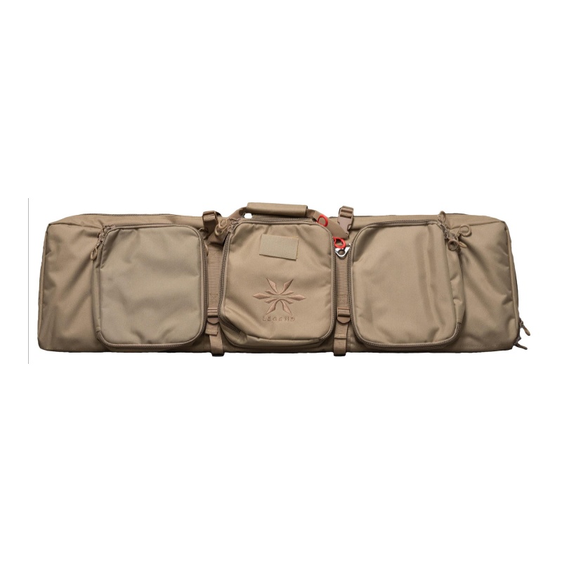 Legend Outdoor Gear, Chimera Tactical Rifle Case, Polyester Construction, Dark Earth