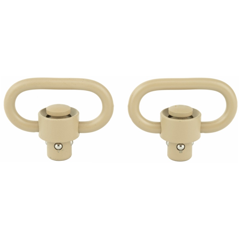 Grovtec, Heavy Duty Push Button Swivels, Desert Sand