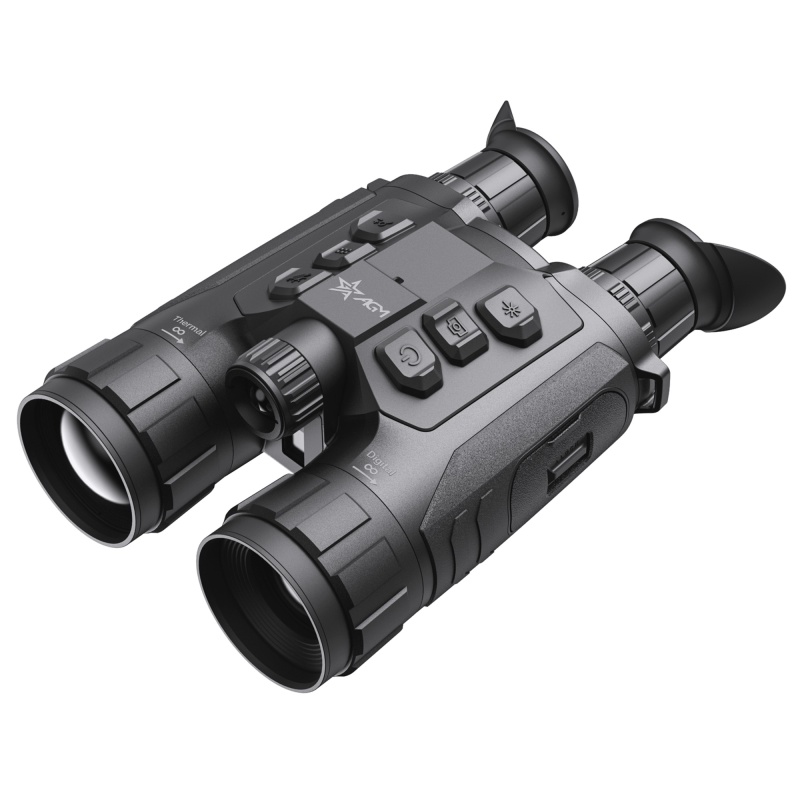 Agm Global Vision, Observir Lrf, Thermal Imaging Binocular, 50Mm Objective, 3X Magnification, Black