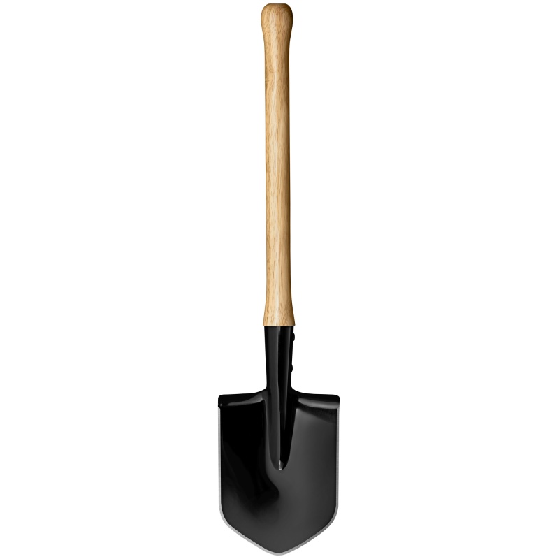 Cold Steel, Spetsnaz Shovel, Trench Shovel, Tool, Black, Shovel, Medium Carbon Steel, Natural Wood Handle