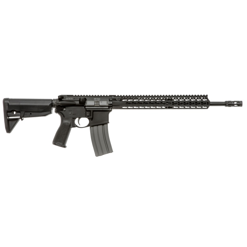 Bravo Company, Recce 16 Kmr-A Carbine, Semi-Automatic Rifle, 223 Remington/5.56 Nato, 16" Barrel, 1:7 Twist, Anodized Finish, Black, Bcm Sopmod Stock, Bcmgunfighter Mod 3 Pistol Grip, Kmr Alpha 15" Handguard, Bcmgunfighter Mod 0 Compensator, 30 Rounds, 1 Magazine