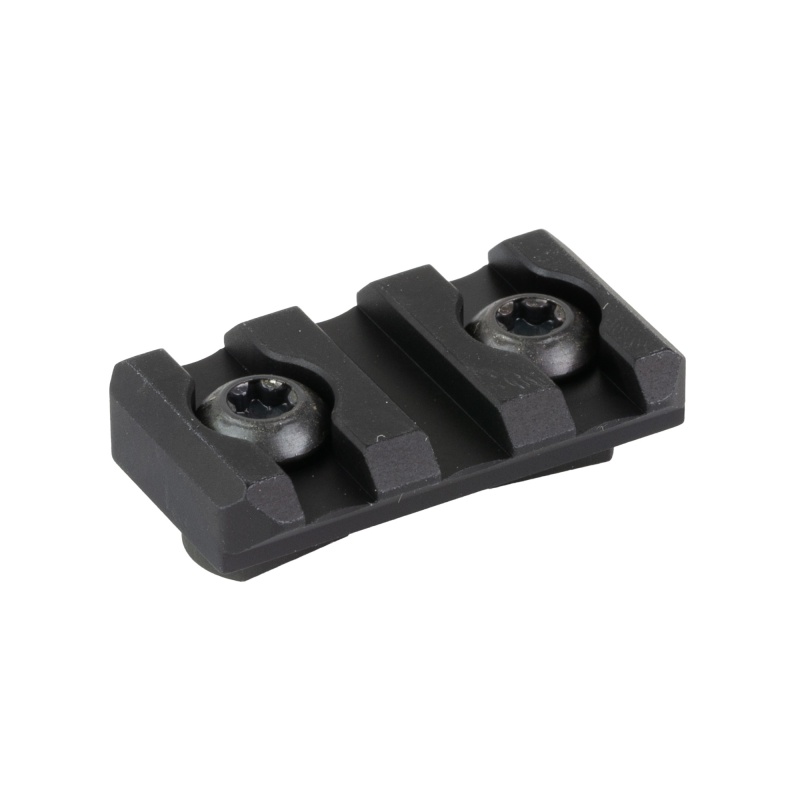 Arisaka Defense, Low Profile Rail, Fits Picatinny M-Lok, 3 Slot, Anodized Finish, Black
