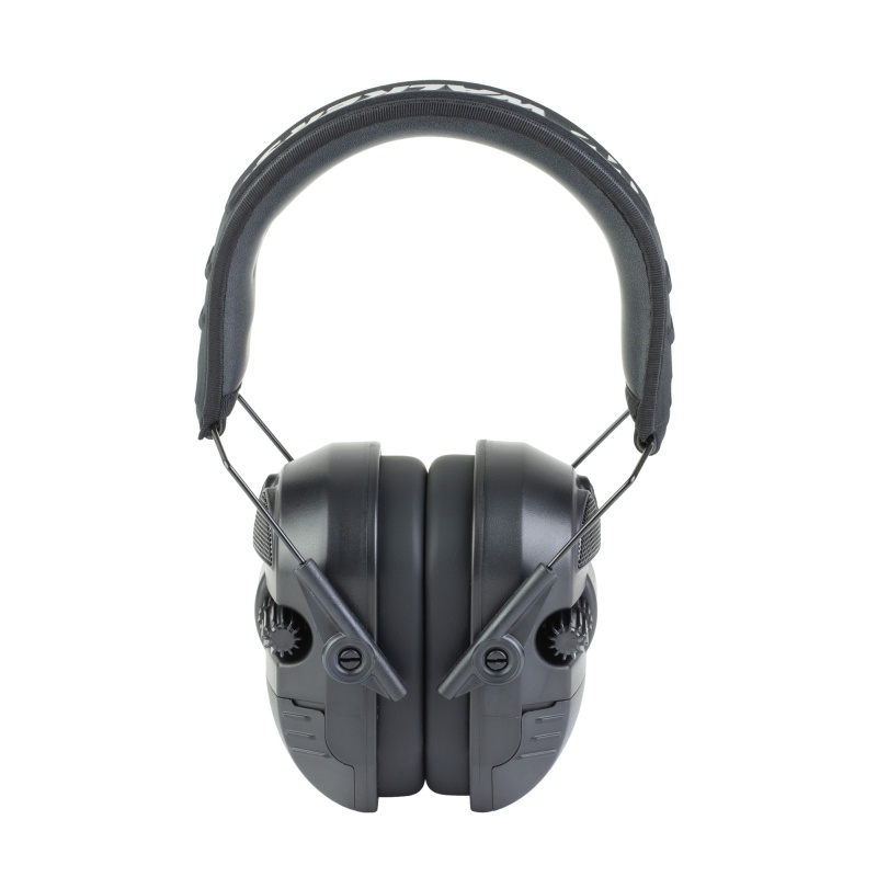 Walker's, Ultimate Power Muff, Electronic Earmuff, Quad Microphones, Black