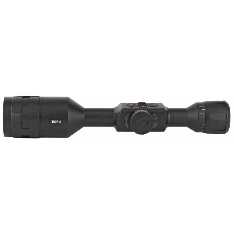 Atn, Thor 4 640, Thermal Rifle Scope, 2.5-25X50mm, 30Mm Main Body Tube, 640X480 Sensor Resolution, 7 Different Reticles In Red/Green/Blue/White/Black, Full Hd Video Record, Wifi, Gps, Smooth Zoom And Smartphone With Ios Or Android, Matte Finish, Black