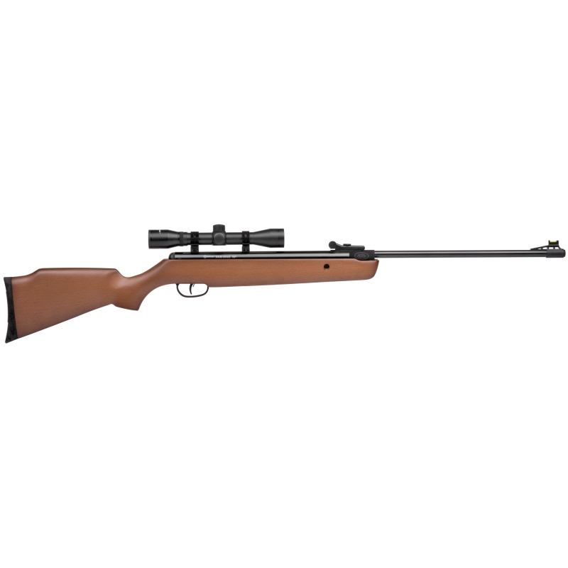 Crosman, Vantage Np, Air Rifle, .177 Pellet, Brown Finish, Wood Stock, Break Barrel, Hunting Rifle, Fiber Optic Front Sight And Adjustable Rear Sight, With 4X32 Scope, Single Shot, 1200 Feet Per Second