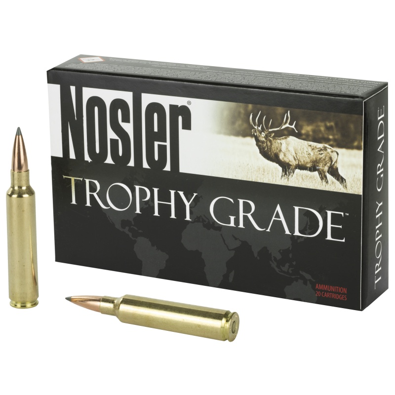 Nosler, Trophy Long Range, 30 210 Grain, Accubond, 20 Round Box