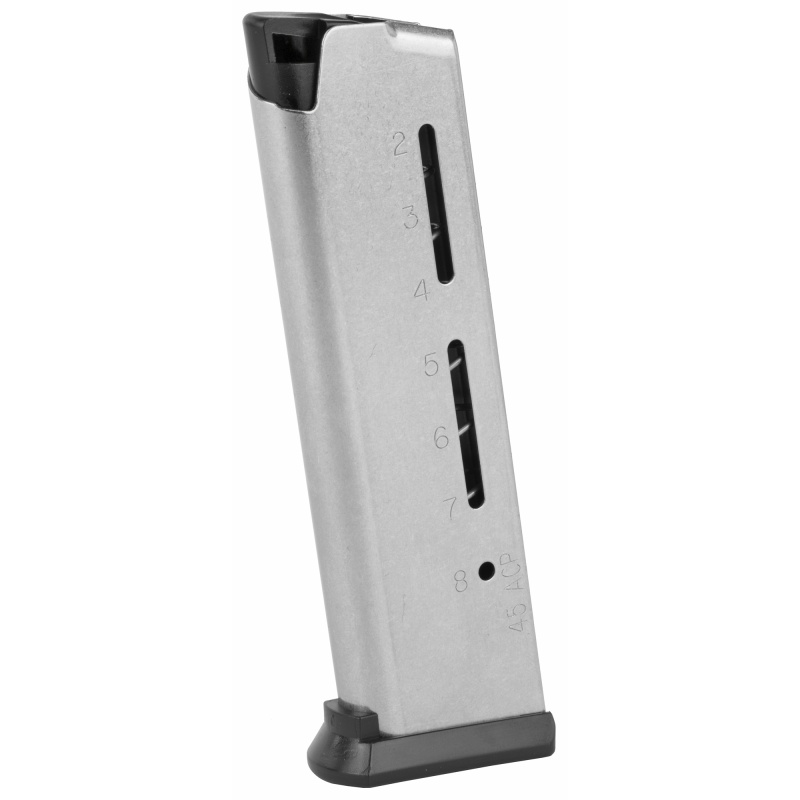 Wilson Combat, Magazine, Elite Tactical Magazine, 45Acp, 8 Rounds, Fits 1911, Stainless