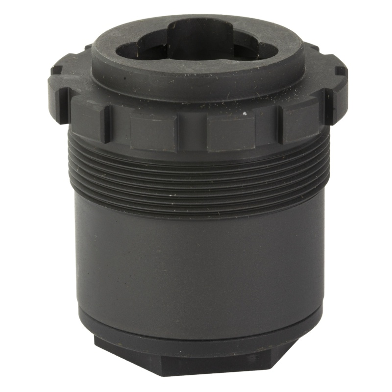 Yankee Hill Machine Co, Heavy Duty 3-Lug Adapter, Replaces Any 1.375X24 Hub Mount, Matte Finish, Black