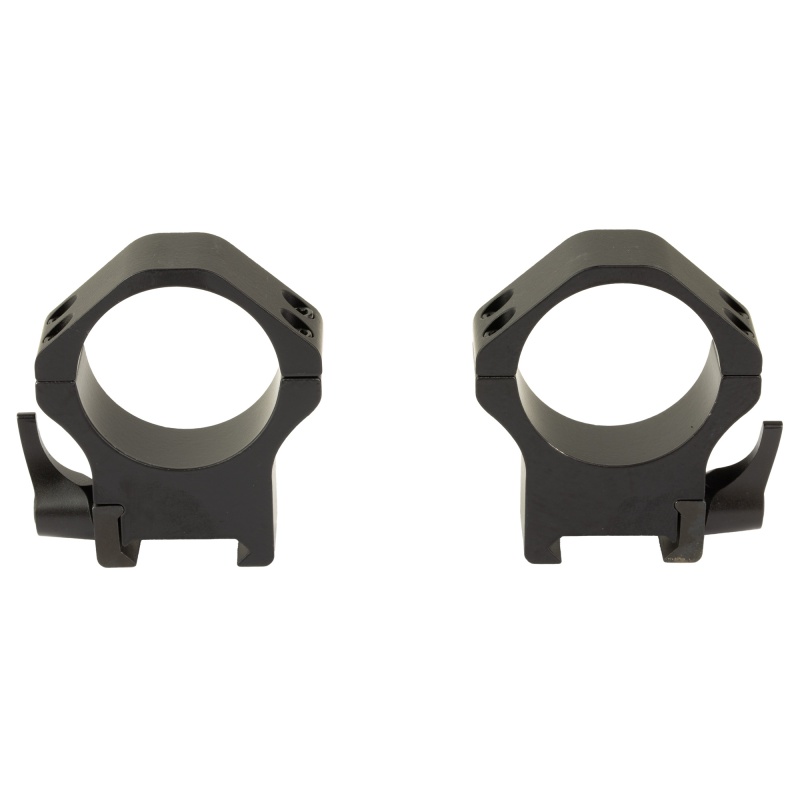 Warne, Maxima Horizontal Quick Disconnect Ring, Fits 34Mm Optics, High Height, Steel Construction, Matte Finish, Black