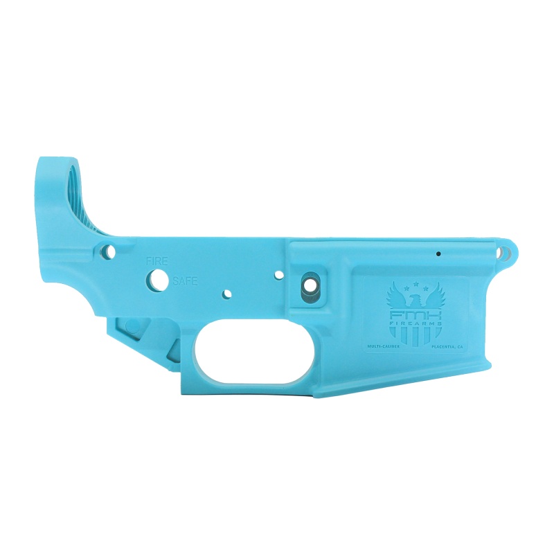 Fmk Firearms, Ar-1, Lower, Ar-15, Stripped, Polymer Receiver, Blue Jay Color
