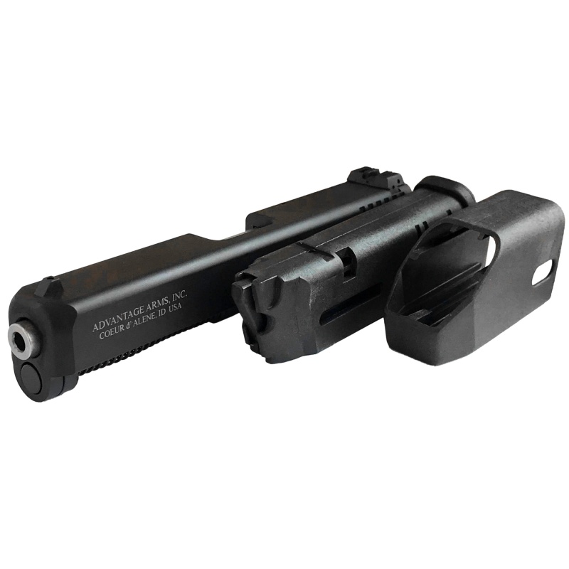 Advantage Arms, Conversion Kit, 22Lr, Fits Glock Generation 5 17/22, Black Finish, 10 Rounds, 1 Magazine, Includes Range Bag