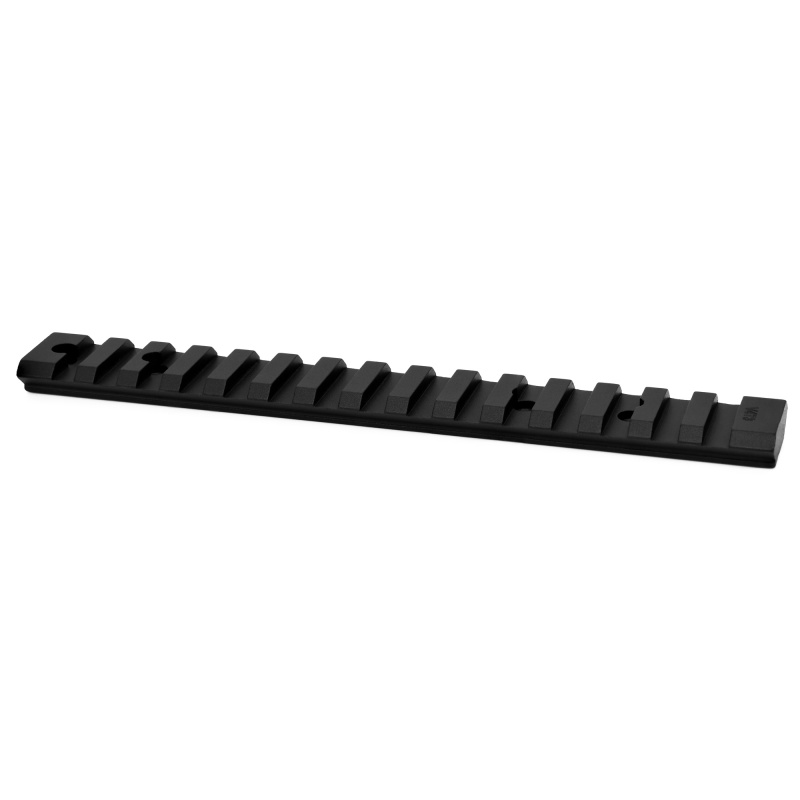 Warne, Vapor, 1 Piece Base, 20 Moa, Fits Tikka T3, Matte Finish, Black