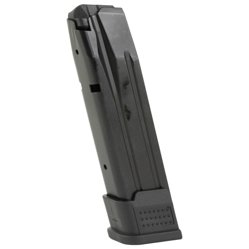Promag Industries, Magazine, 9Mm, 20 Rounds, Fits Sig Sauer P320, Steel Construction, Blued Finish, Black