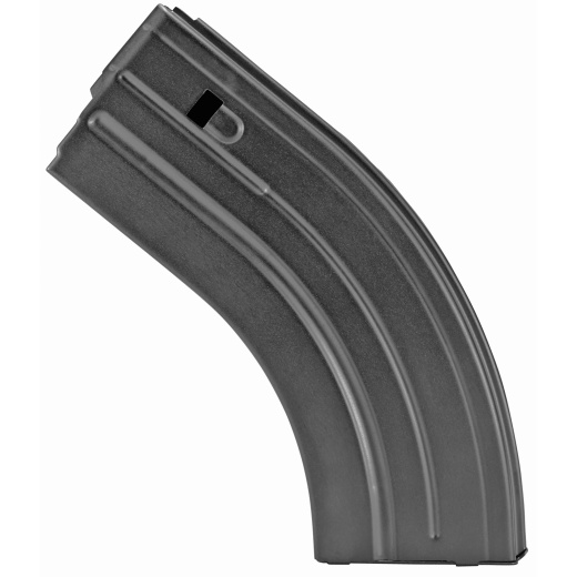 Duramag, Magazine, 7.62X39, 28 Rounds, Fits Ar Rifles, Black Anti-Tilt Agf Follower, Stainless Steel, Black