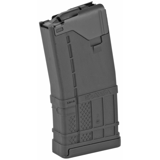 Lancer Systems, Magazine, L5 Advanced Warfighter, 223 Remington/556Nato, Fits Ar Rifles, 20 Rounds, Polymer, Black