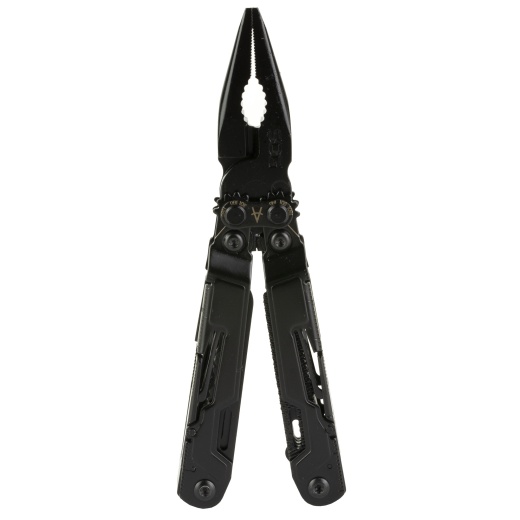 Sog Knives & Tools, Powerpint, 18 Tool Multi-Tool, Stainless Steel, Black Oxide Finish, Black