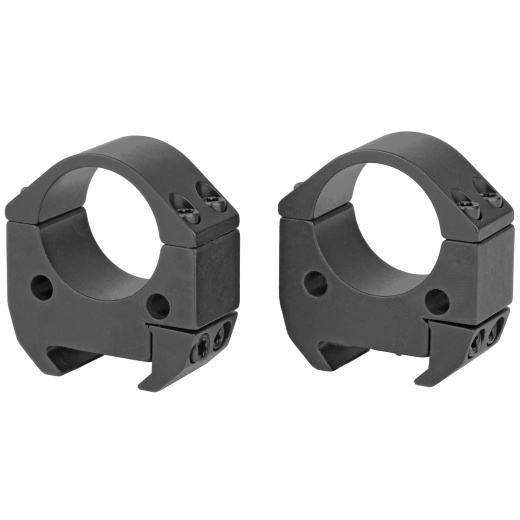 Talley Manufacturing, Modern Sporting Rings, Fits Picatinny Rail System, 1" Medium, Black, Alloy