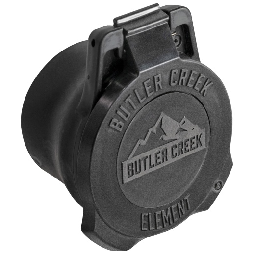 Butler Creek, Element Scope Cover, 44Mm, Black, Objective