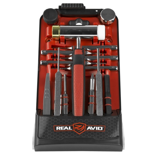 Real Avid, Accu-Punch Tool, For Ar15, Hammer & Pin Punch Set, Stored In A Stand-Up Case