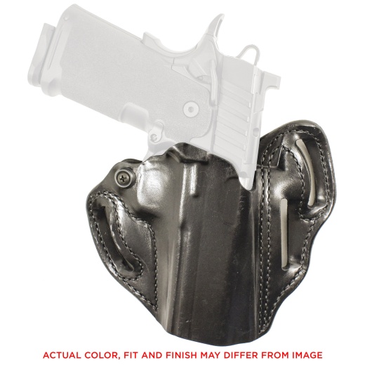 Desantis Gunhide, Speed Scabbard, Belt Holster, Fits Springfield Prodigy 4.25, Leather, Right Hand, Black