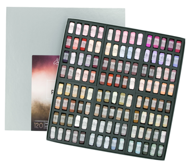Richeson Soft Handrolled Pastels Set Of 120 - Color: Portrait Values 1-10