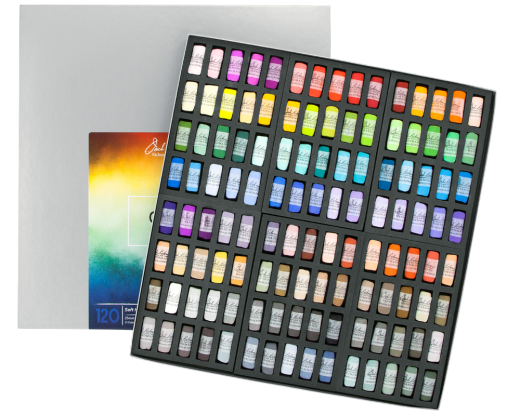 Richeson Soft Handrolled Pastels Set Of 120 - Color: Color Wheel