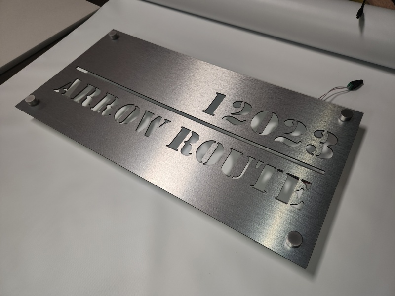 3D Acrylic Letter Signs - Front Lit