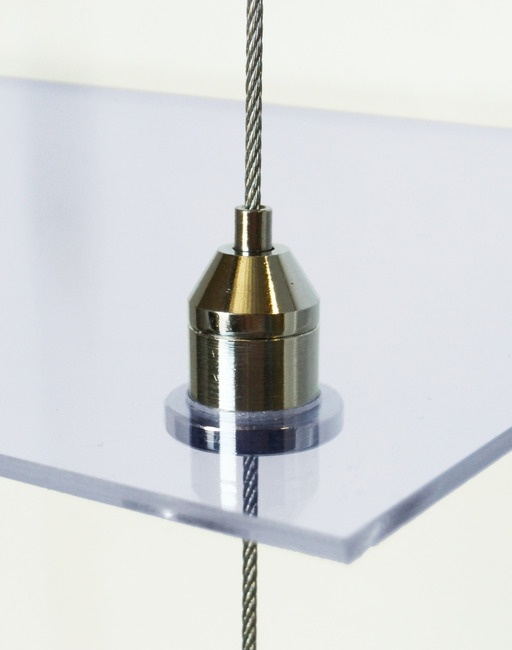 Cable Display Systems: Fixing Style Shelf Support (Open Top) - 6 Pcs