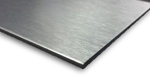 Signworld Aluminum Composite Panel - Brush Aluminum Silver