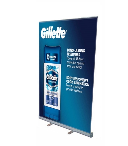 Retractable Roll Up Banner Stand 45"